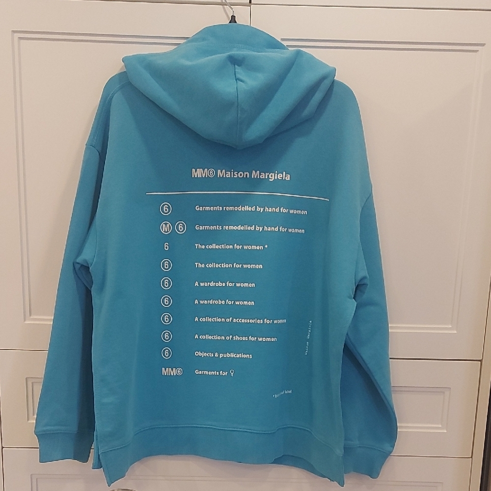 MM6 Maison Martin Margiela Turquoise Top